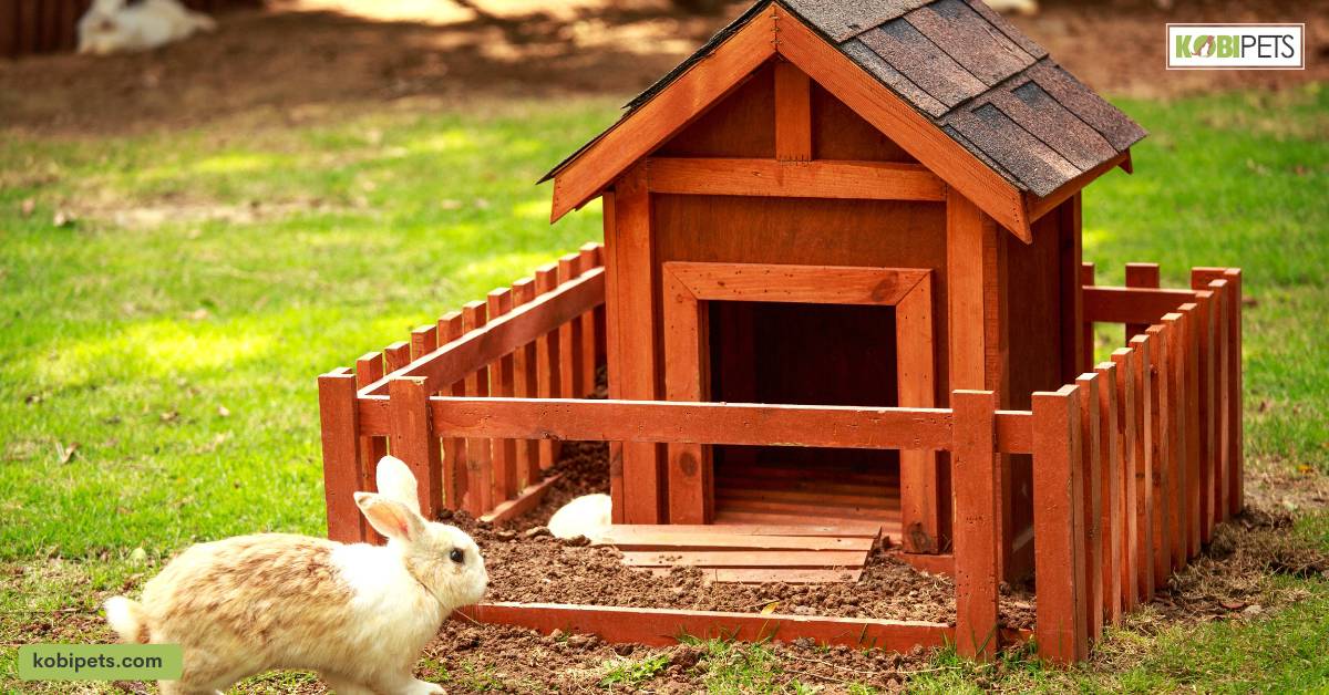 A-Frame Rabbit Hutch