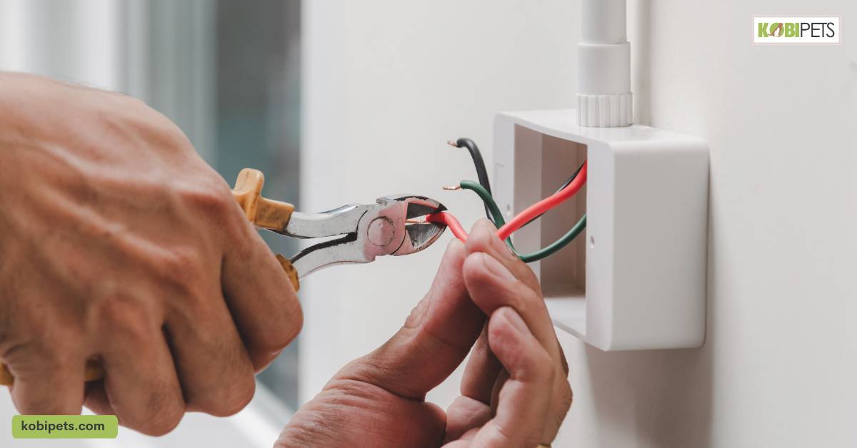 Secure loose wires