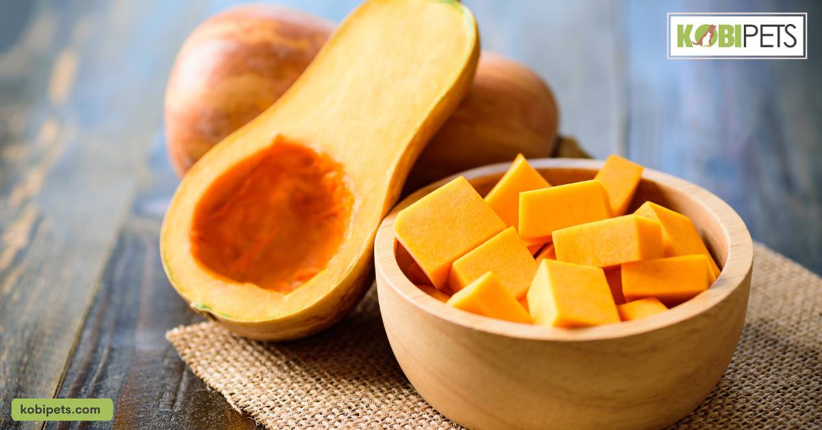 Vegetables such as squash, carrots, broccoli, and sweet potato