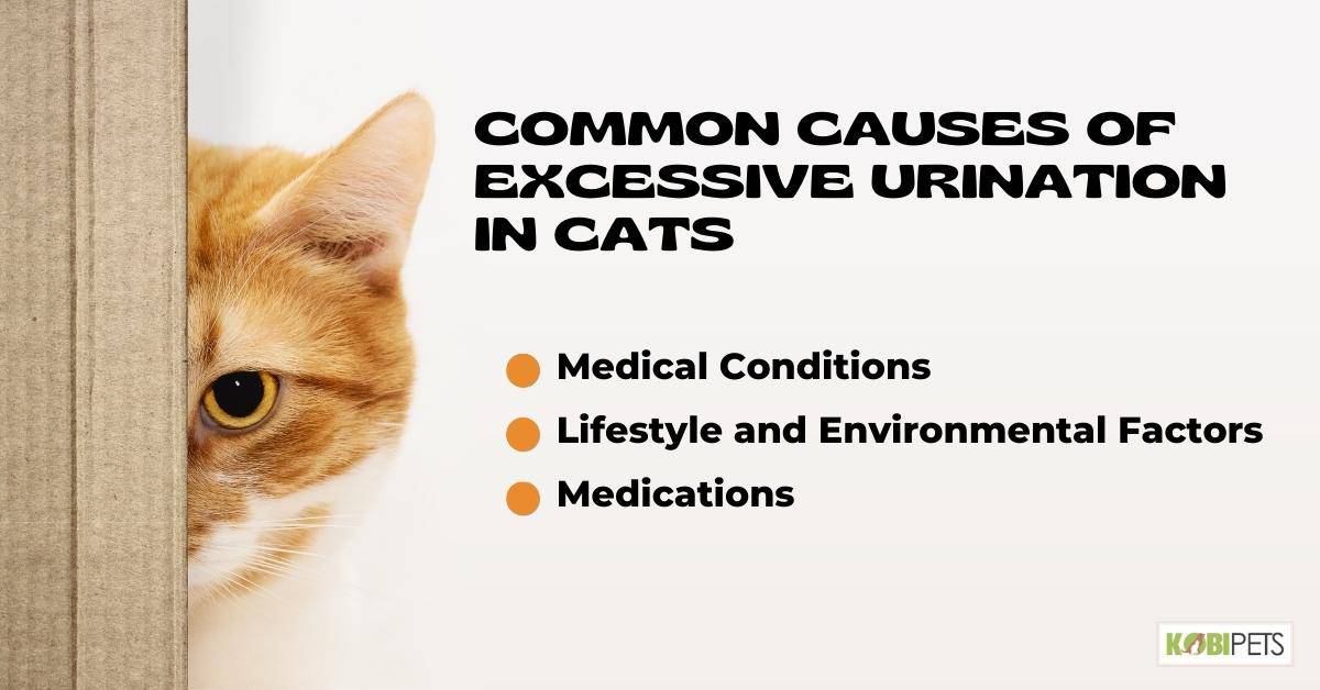 Common Causes of Excessive Urination in Cats