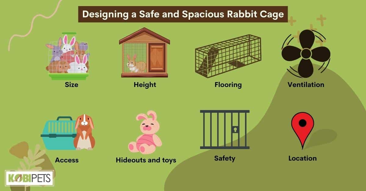 Designing a Safe and Spacious Rabbit Cage