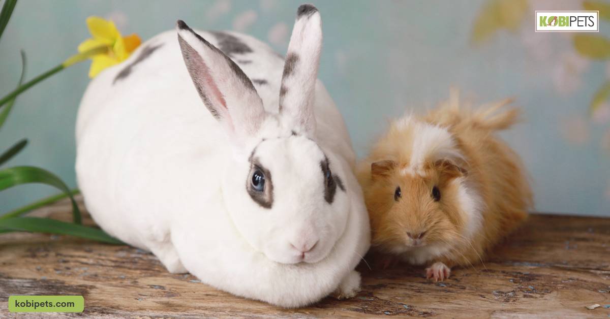 Guinea Pigs and Rabbits Living Together