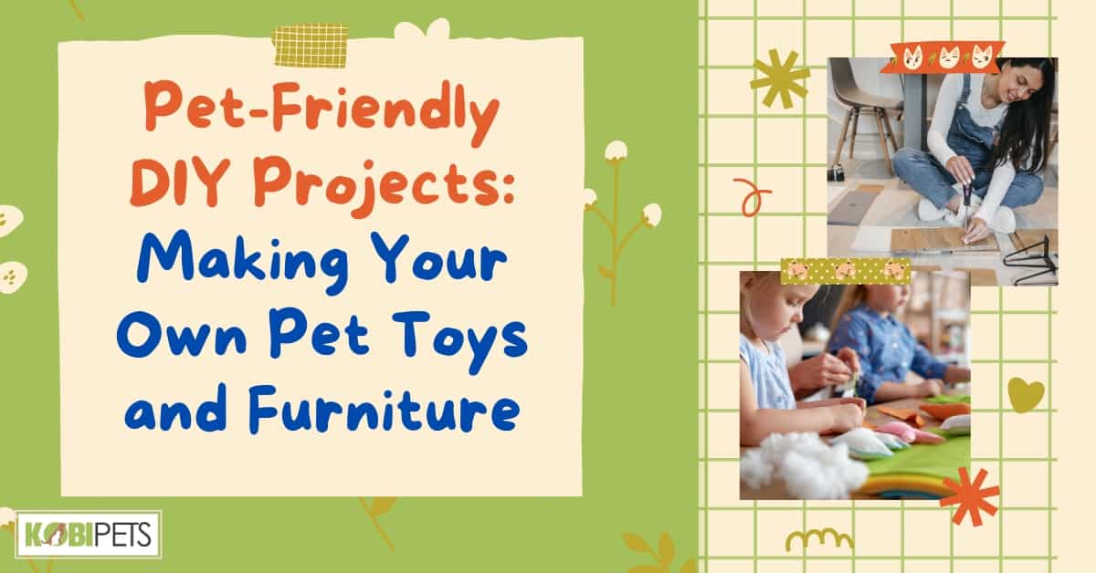 Pet-Friendly DIY Projects Making Your Own Pet Toys and Furniture
